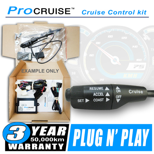 Cruise Control Kit FITS TOYOTA Coaster XZB50 Import 4.0 diesel 24v 2008-Onwards LH Stalk control switch)